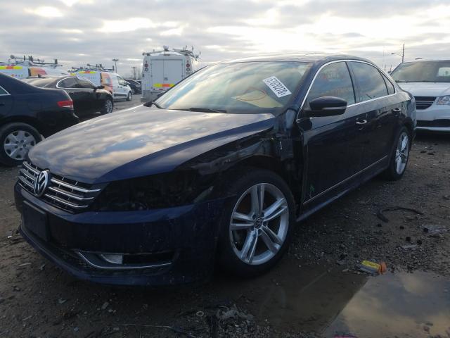 2014 VOLKSWAGEN PASSAT SEL 1VWCS7A37EC097919