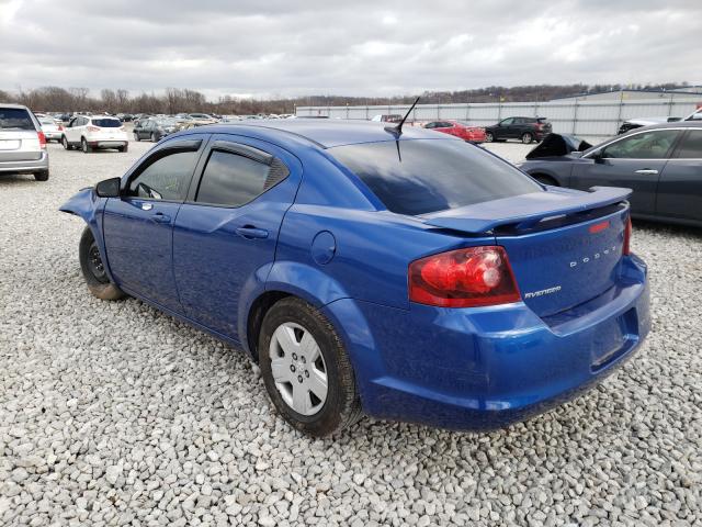 2013 DODGE AVENGER SE 1C3CDZAB8DN653985
