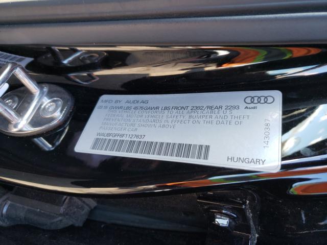 2015 AUDI A3 WAUBFGFF6F1127637