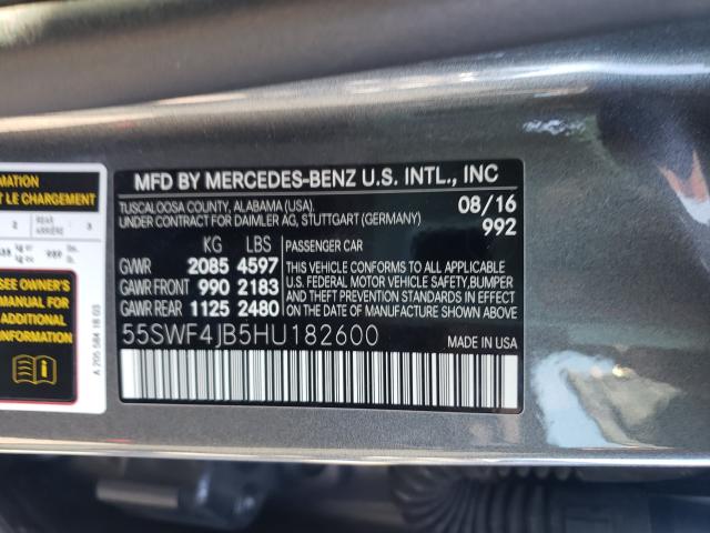 2017 MERCEDES-BENZ C 300 55SWF4JB5HU182600