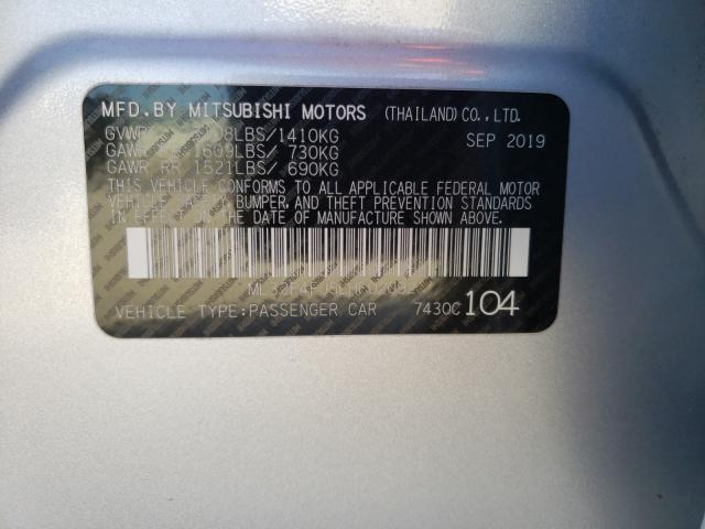 2020 MITSUBISHI MIRAGE G4 ML32F4FJ5LHF02092