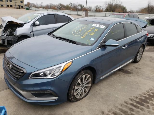 2016 HYUNDAI SONATA SPO 5NPE34AF5GH433933