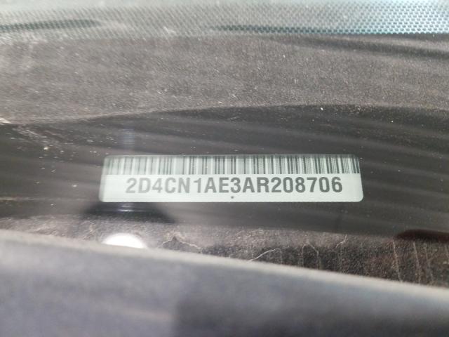 2010 DODGE GRAND CARA 2D4CN1AE3AR208706