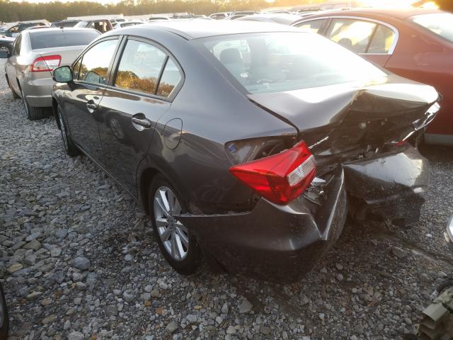 2012 HONDA CIVIC EXL 2HGFB2F92CH582366