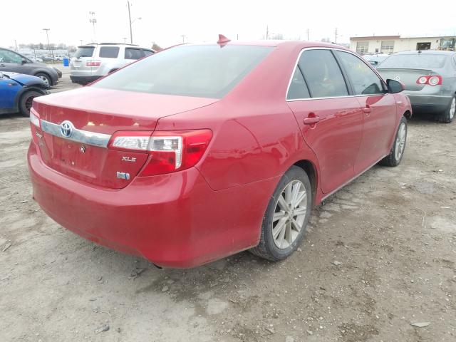 2014 TOYOTA CAMRY HYBR 4T1BD1FK5EU105852