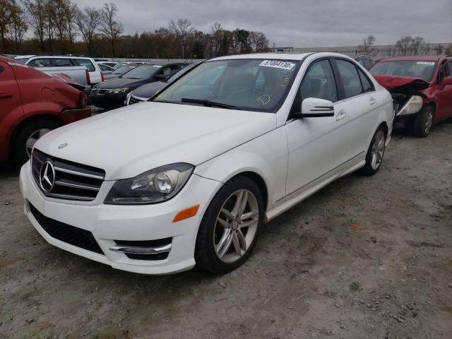 2014 MERCEDES-BENZ C 250 WDDGF4HB9ER310313