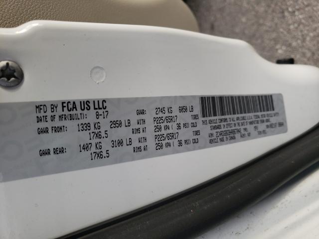 2017 DODGE GRAND CARA 2C4RDGBG9HR867042