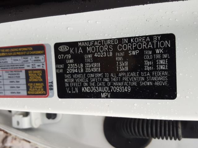 2020 KIA SOUL GT LI KNDJ63AU0L7093149