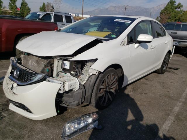 2015 HONDA CIVIC EXL 19XFB2F94FE252307