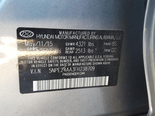 2015 HYUNDAI SONATA ECO 5NPE24AA3FH238709