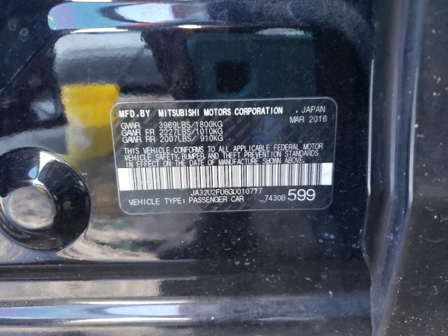 2016 MITSUBISHI LANCER ES JA32U2FU6GU010777