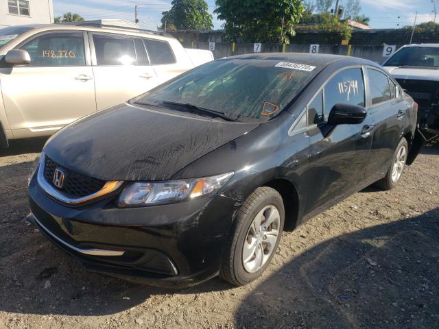 2014 HONDA CIVIC LX 19XFB2F59EE000709