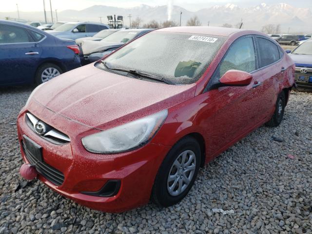 2012 HYUNDAI ACCENT GLS KMHCT4AE9CU043492