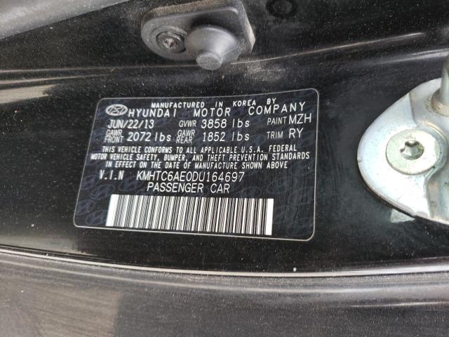 2013 HYUNDAI VELOSTER T KMHTC6AE0DU164697
