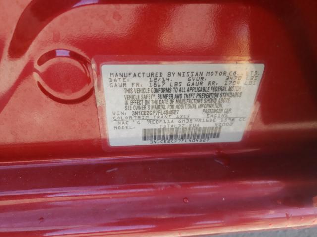 2015 NISSAN VERSA NOTE 3N1CE2CP7FL404527