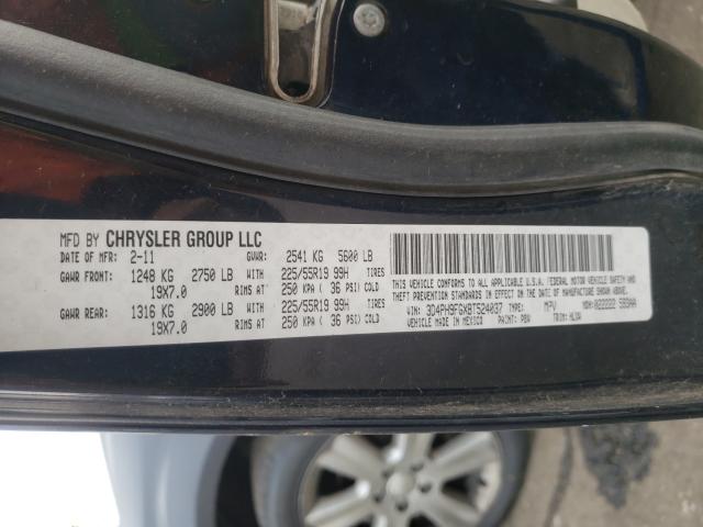 2011 DODGE JOURNEY LU 3D4PH9FGXBT524037