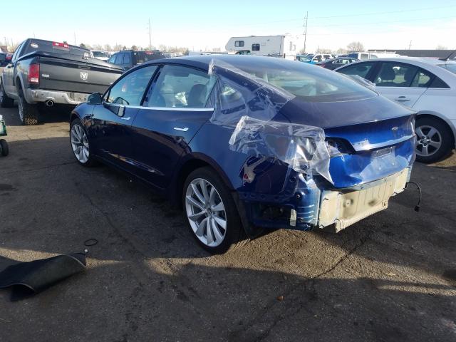 2018 TESLA MODEL 3 5YJ3E1EB7JF116023