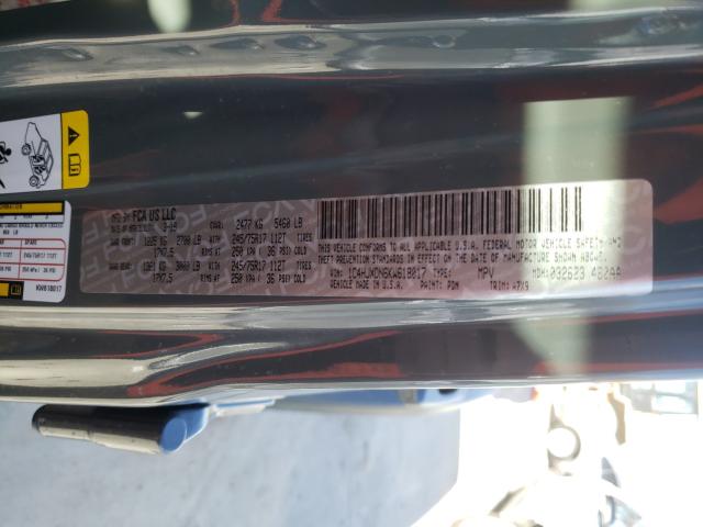 2019 JEEP WRANGLER U 1C4HJXDN6KW618017