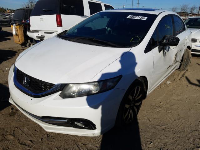 2014 HONDA CIVIC EXL 19XFB2F99EE217468