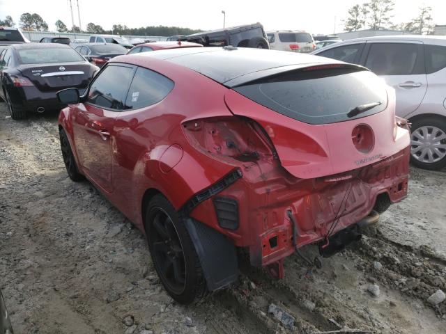 2013 HYUNDAI VELOSTER KMHTC6AD1DU093906