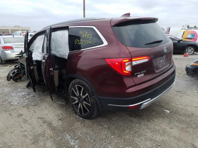 2020 HONDA PILOT TOUR 5FNYF6H62LB004201