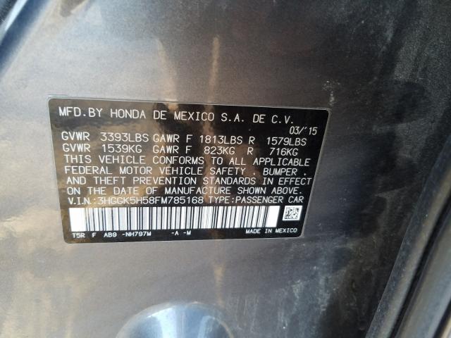 2015 HONDA FIT LX 3HGGK5H58FM785168