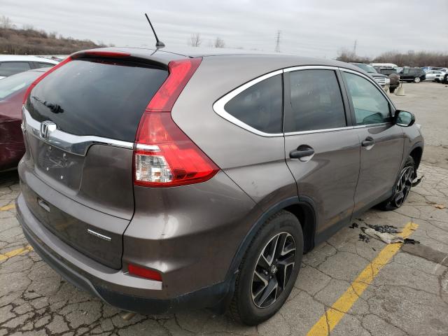 2016 HONDA CR-V SE 5J6RM3H44GL004138