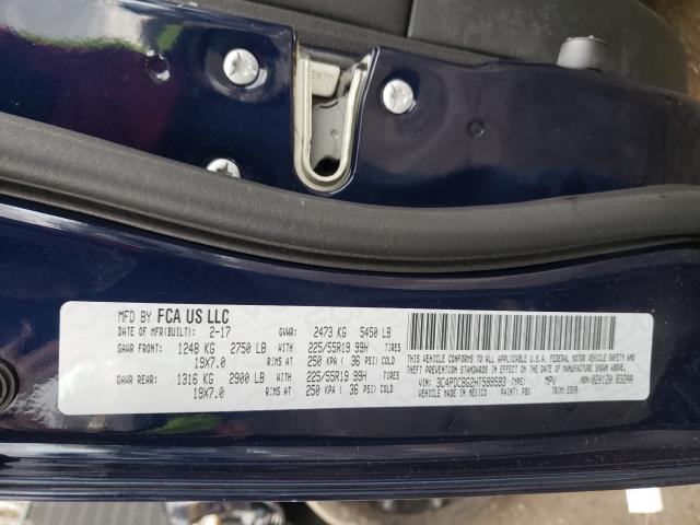 2017 DODGE JOURNEY SX 3C4PDCBG2HT599593