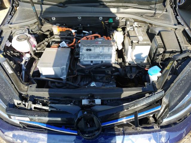 2019 VOLKSWAGEN E-GOLF SE WVWKR7AU1KW919000