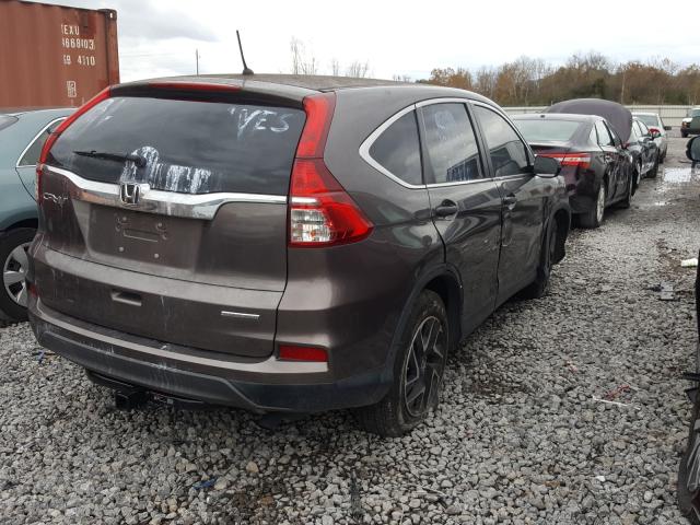 2016 HONDA CR-V SE 2HKRM3H40GH563647