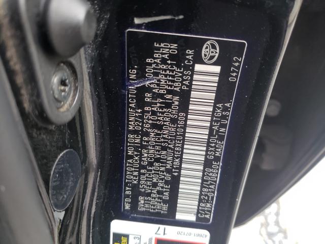 2014 TOYOTA AVALON BAS 4T1BK1EBXEU101609