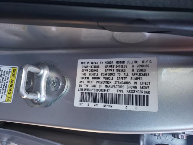2013 ACURA TSX SE JH4CU2F82DC008467