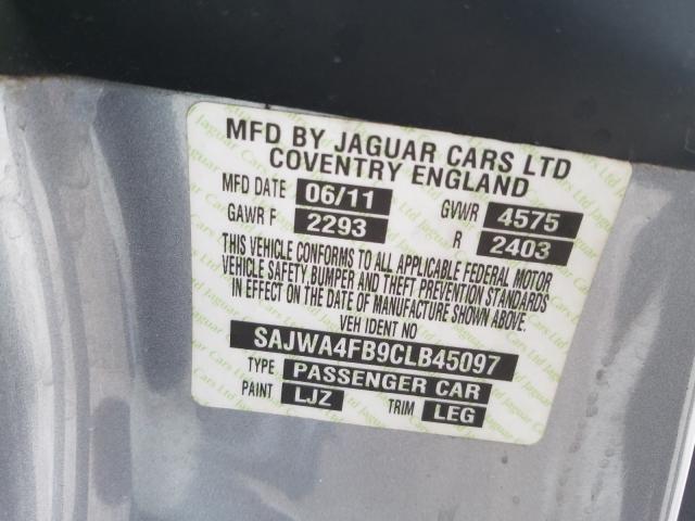 2012 JAGUAR XK SAJWA4FB9CLB45097