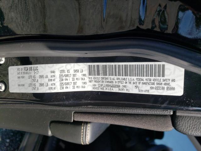 2017 JEEP CHEROKEE S 1C4PJLAB0HW668984