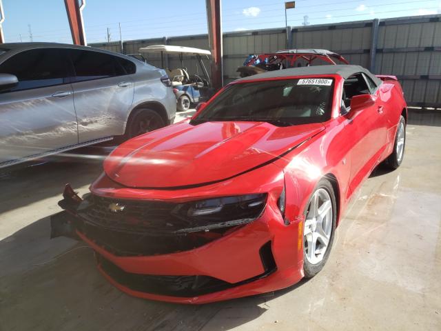2019 CHEVROLET CAMARO LS 1G1FB3DS1K0123531