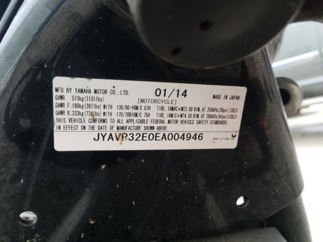 2014 YAMAHA XVS1300 CT JYAVP32E0EA004946