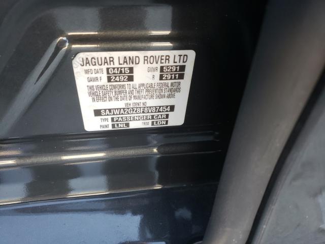 2015 JAGUAR XJL PORTFO SAJWA2GZ8F8V87454