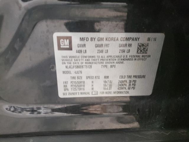 2014 BUICK ENCORE CON KL4CJFSB6EB775128