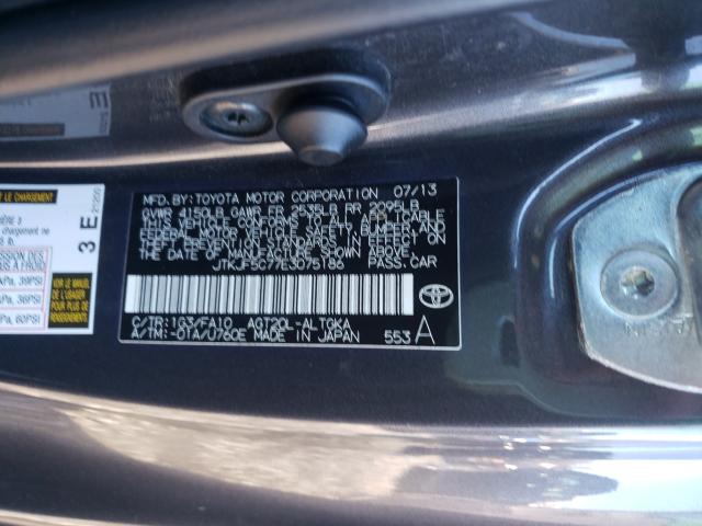 2014 TOYOTA SCION TC JTKJF5C77E3075186