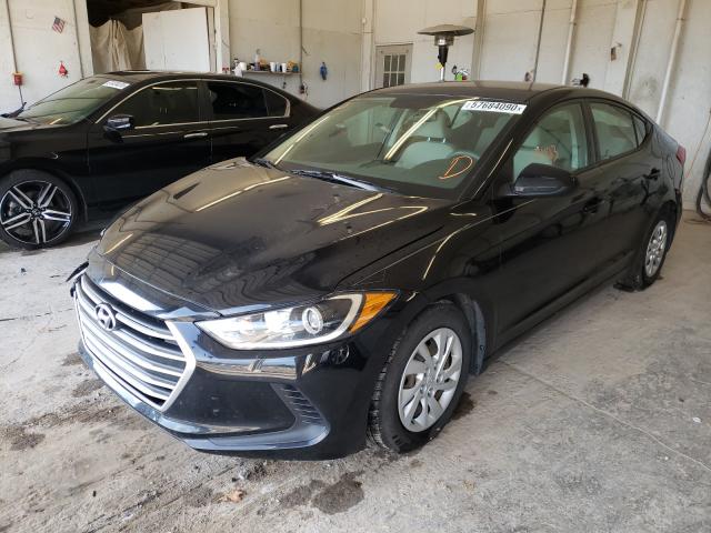 2017 HYUNDAI ELANTRA SE 5NPD74LF3HH056985