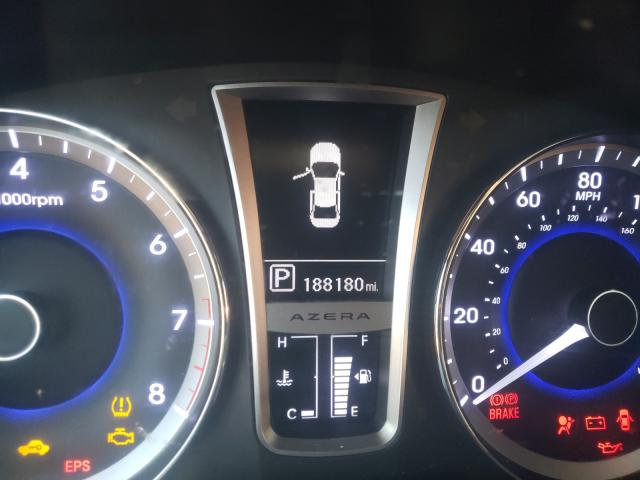2012 HYUNDAI AZERA GLS KMHFH4JG3CA140009