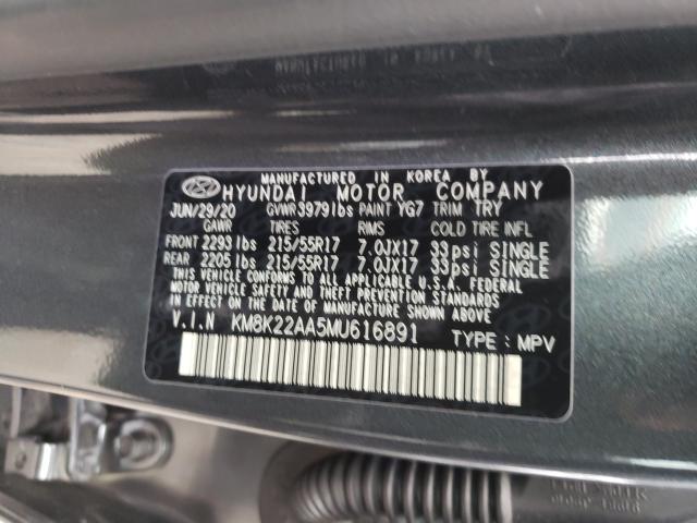 2021 HYUNDAI KONA SEL KM8K22AA5MU616891
