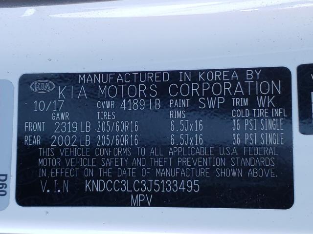 2018 KIA NIRO EX KNDCC3LC3J5133495
