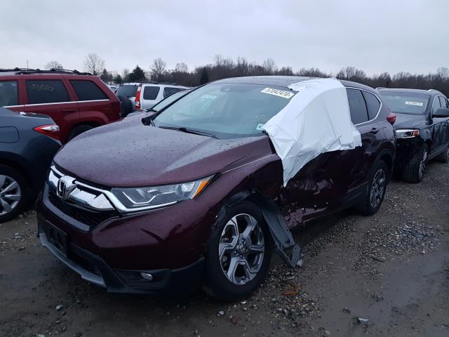2018 HONDA CR-V EXL 7FARW2H81JE066589