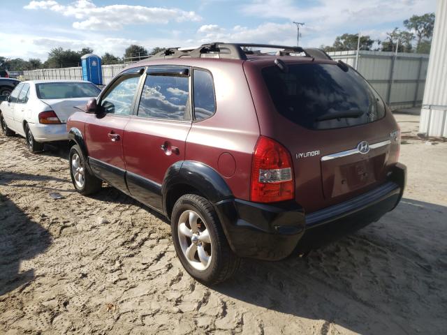 hyundai tucson 2005 vin km8jn72d25u222906