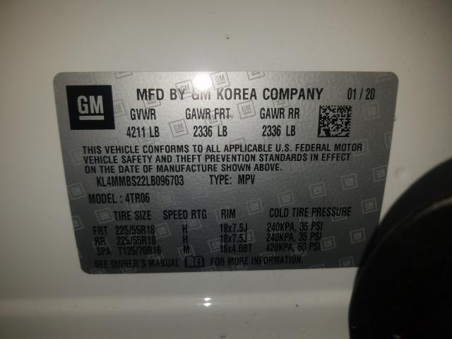 2020 BUICK ENCORE GX KL4MMBS22LB096703
