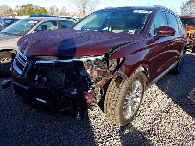 2018 LINCOLN MKX RESERV 2LMPJ6LR8JBL40960