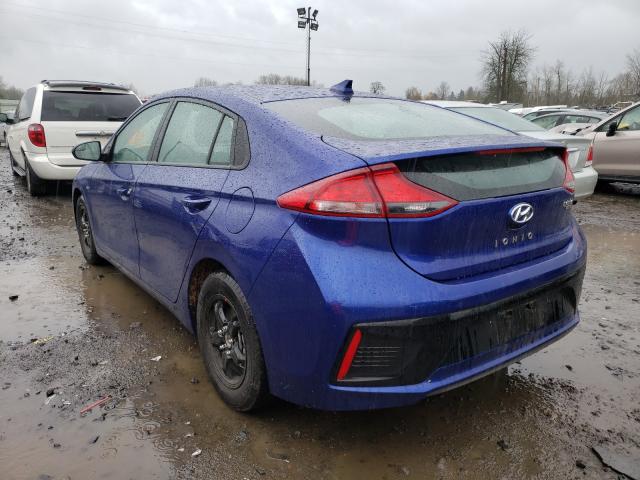 2019 HYUNDAI IONIQ BLUE KMHC65LC1KU165996