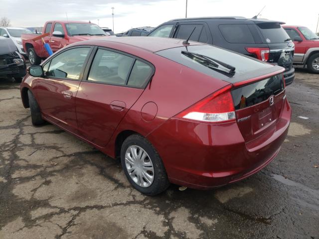 2010 HONDA INSIGHT LX JHMZE2H5XAS020829