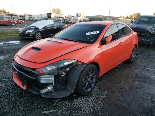 2016 DODGE DART SXT S 1C3CDFFH5GD823323